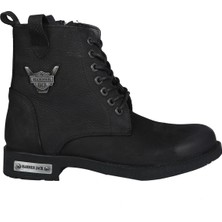 Hammer Jack 102 15200-M Yıkama Siyah Nubuk Erkek Bot