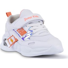 Jump Beyaz Kız Çocuk Spor Ayakkabı 24936
