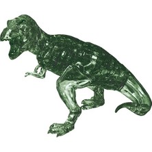 Crystal Puzzle  T-Rex Yeşil Orta Boy 3D Maket