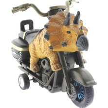 Mega Oyuncak Sürtmeli Dinozor Motor Triceratops