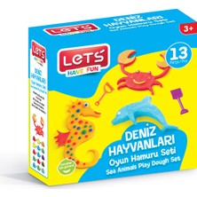 Let's Oyun Hamuru Deniz Hayvanları Seti