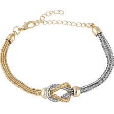 Forentina Çift Renk Halat Bileklik