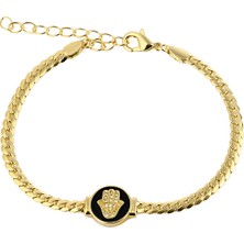 Forentina Altın Kaplama Yılan Zincir Bileklik