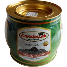 Karabacak Siyah Zeytin Mega Boy 10 Kğ Teneke