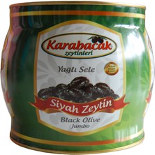 Karabacak Siyah Zeytin Jumbo Xs Boy 2 Kğ Teneke Kutu