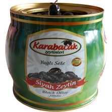 Karabacak Siyah Zeytin Jumbo Xs Boy 2 Kğ Teneke Kutu