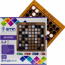 Emin İş Eğitimi Ahşap Reversi Zeka ve Strateji Oyunu