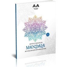Mandala Büyülü Desenler Akıllı Adam Yayınları Boyama Kitabı Komisyon