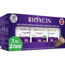 Bioxcin Siyah Sarımsaklı Şampuan 3'lü