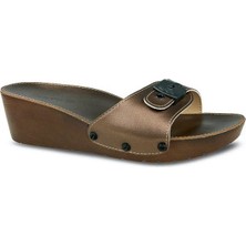 Ceyo 9969 Minelli Bakır Topuklu Terlik 35