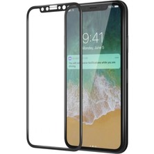 Bufalo Apple iPhone X/ XS Tam Kaplayan Nano Ekran Koruyucu Siyah