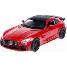 Welly Mercedes Amg Gt 1:36 Çek Bırak Metal Model Araba - Kırmızı