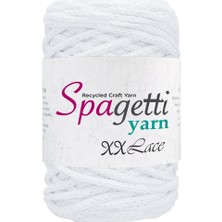 Spagettiyarn Beyaz XXLace İp