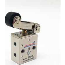 Motion Mini Mekanik 3/2 Valfler 1/8 3-2 Butonlu Valf Yaylı