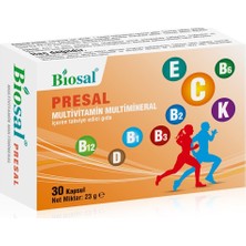 Biosal Kalsiyum Magnezyum Çinko Tablet + Multivitamin Kapsül