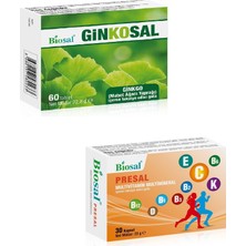 Biosal Ginkgo Biloba Tablet + Multivitamin Kapsül