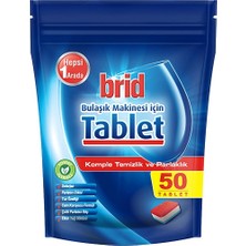 Brid 50 Tablet + Brid Parlatıcı + Brid Makine Temizleyici