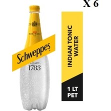 Schweppes Tonik 1 lt x 6'lı