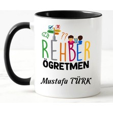 Nil Hediye Rehber Öğretmen Kupa Bardağı Siyah