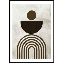 Beril Yamaç Design Studio Soyut Geometrik Şekilli Illüstrasyon Poster Tasarımı