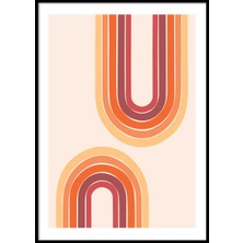 Beril Yamaç Design Studio Soyut Geometrik Dairesel Şekiller Poster