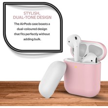 Promate Silicase AirPods Kılıfı Premium Darbe Önleyici Kablosuz Şarj Destekli