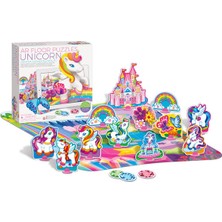 Junoo AR Floor Puzzles Unicorn Aplikasyon Destekli Arttırılmış Gerçeklik Oyunu