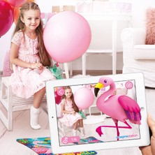 Junoo AR Floor Puzzles Flamingo Aplikasyon Destekli Arttırılmış Gerçeklik Oyunu