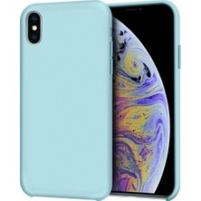 Ally Apple iPhone XS Max Liquid Silicone Liquid Silicone Lansman Soft Silikon Kılıf AL-32021