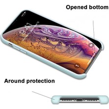 Ally Apple iPhone XS Max Liquid Silicone Liquid Silicone Lansman Soft Silikon Kılıf AL-32021