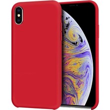 Ally Apple iPhone XS Max Liquid Silicone Liquid Silicone Lansman Soft Silikon Kılıf AL-32021