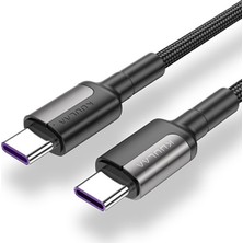 Ally Kuulaa Type C Type-C PD 60W Qc 4.0 Hızlı Şarj ve Data Kablosu 1 mt AL-32041