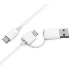 Ally ZMI AL311 2 1 PD Qc  Type-C To Type-C C USB Hızlı Şarj Veri Kablosu AL-31953