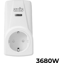 Axis Üçlü Uzaktan Kumandalı Priz Set 3680 W