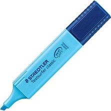 Staedtler Textsurfer Classic Highlighter Fosforlu Kalem Mavi