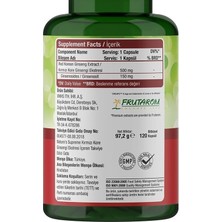 Nature's Supreme Korean Panax Ginseng 120 Kapsül