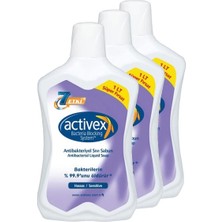 Activex Antibakteriyel Sıvı Sabun 1 lt 3'lü