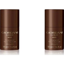 Oriflame Giordani Gold Man Anti-Perspirant Roll-On Deodorant-2 Adet Erkek Roll-On