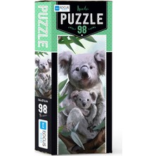 Blue Focus 98 Parça Puzzle Koala