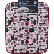 Spark Mikrofiber Bulaşık Altlığı 4'lü