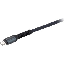 MF Product Jettpower 0064 1.8A Micro Usb Hızlı Şarj Kablosu 3 m Gri