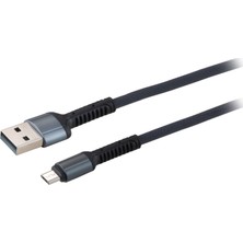 MF Product Jettpower 0064 1.8A Micro Usb Hızlı Şarj Kablosu 3 m Gri