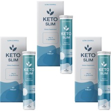 Keto Slim 20 Efervesan Tablet 3 Kutu