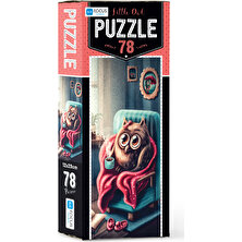 Blue Focus 78 Parça Puzzle Little Owl