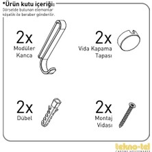 Tekno-tel 3 KATLI KANCALI BANYO KÖŞE RAFI ALTIN SARI LM009H