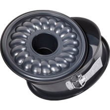 Zenker 7004 Deluxe Dilimli Borulu Kelepçeli Kek Kalıbı 26 cm