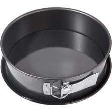 Zenker 7001 Deluxe Düz Tabanlı Kek Kalıbı Kelepçeli 28x28 cm