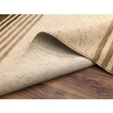 Halı Home Meksika Bambu Ipeği El Dokuma Halı DH9003 Açık Bej 120 x 180