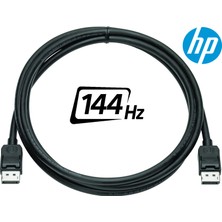 HP Bizlink 1611 DisplayPort 1.5M 21.60 Gbps Bandwith 5K 30Hz, 4K 60Hz, 2K 165Hz, 1080p 240Hz Destekli FreeSync G-Sync Displayport Kablo