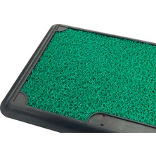 Olunca Dezenfektan Havuzlu Kıvırcık Kapı Önü Hijyen Paspas  45 x 70 cm  Yeşil  Green